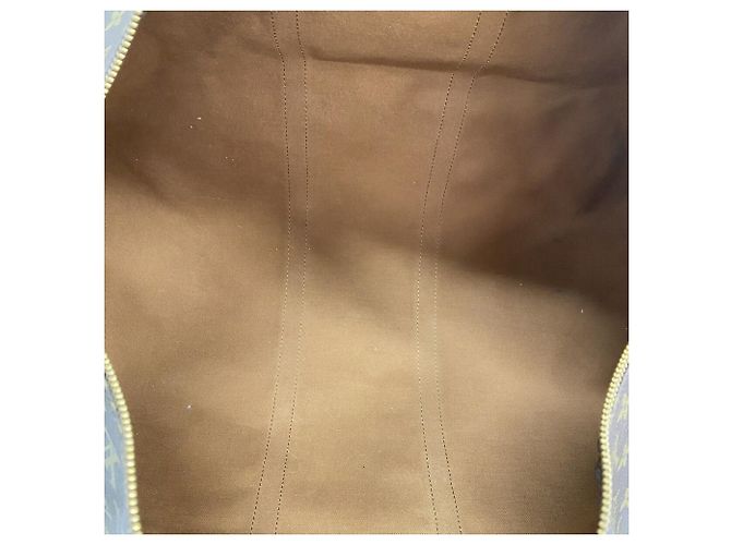 Louis Vuitton Boston Monogram Keepall Bandoulière 55 Marrone - vista 4