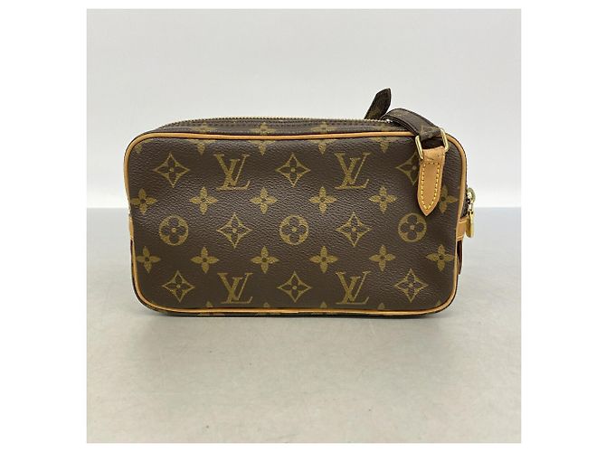 Louis Vuitton Monogram Pochette Marly Bandoulière Shoulder Bag - vista 9