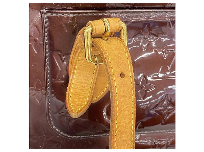 Borsa a tracolla Louis Vuitton Vernis Rosewood Avenue - vista 10