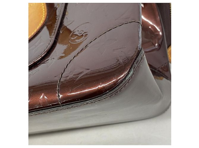 Borsa a tracolla Louis Vuitton Vernis Rosewood Avenue - vista 6