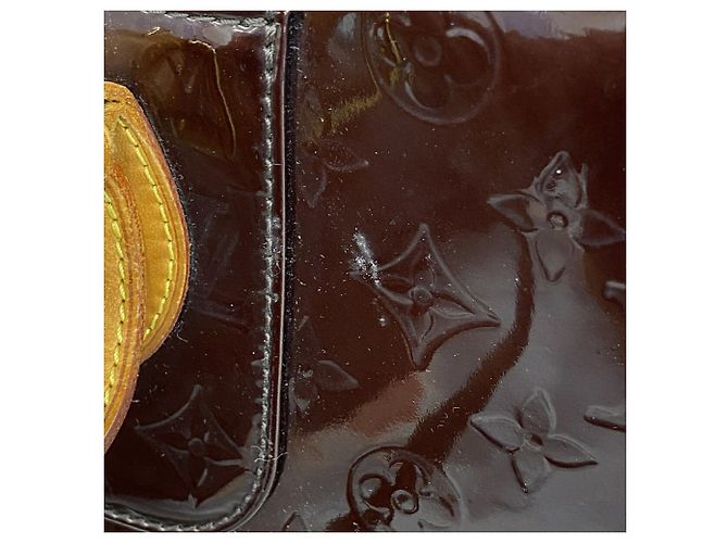 Borsa a tracolla Louis Vuitton Vernis Rosewood Avenue - vista 9