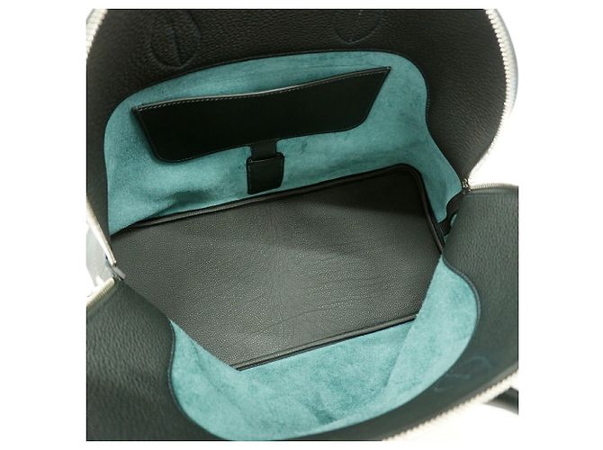 Hermès Borsa Hermes Bolide Ados Togo Verde - vista 4