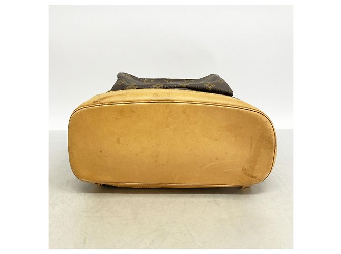Borsa a tracolla Louis Vuitton Monogram Montsouris GM Marrone - vista 3