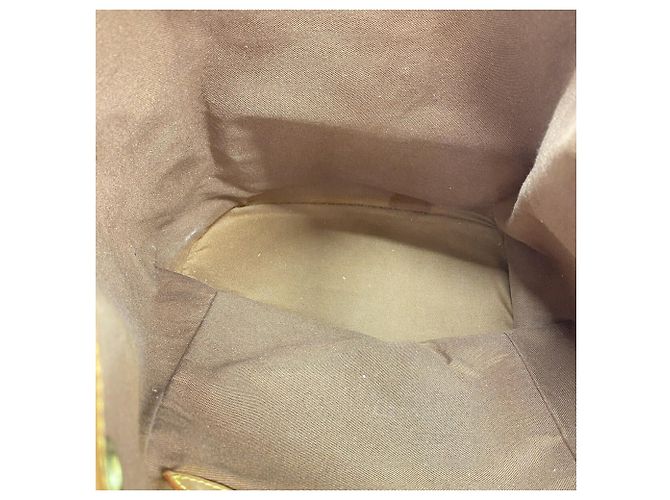 Borsa a tracolla Louis Vuitton Monogram Montsouris GM Marrone - vista 4