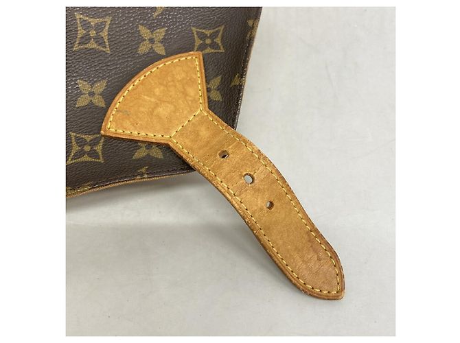 Borsa a tracolla Louis Vuitton Monogram Montsouris GM Marrone - vista 8
