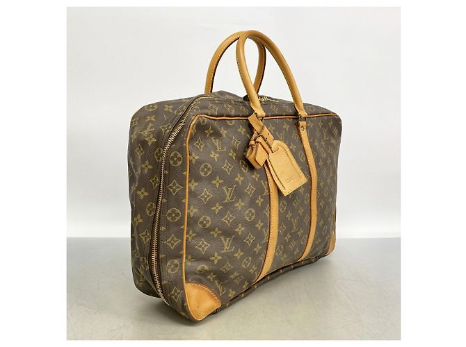 Borsa Louis Vuitton Boston Monogram Sirius 45 Marrone - vista 2