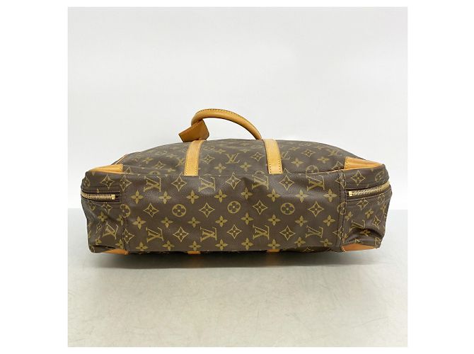 Borsa Louis Vuitton Boston Monogram Sirius 45 Marrone - vista 3