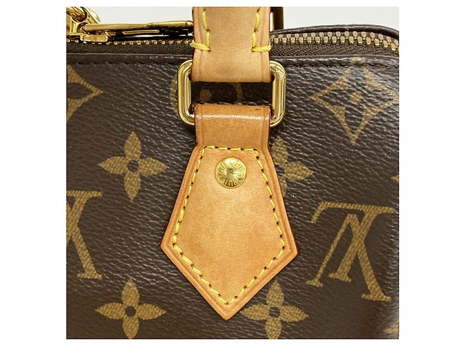 Louis Vuitton Monogram Speedy Bandoulière 20 Handtasche Braun - Ansicht 11