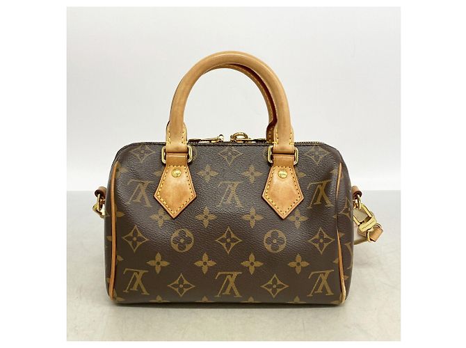 Louis Vuitton Monogram Speedy Bandoulière 20 Handtasche Braun - Ansicht 12