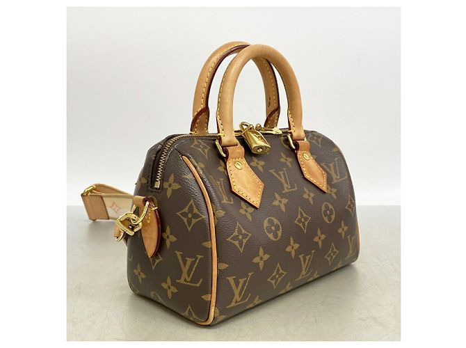 Louis Vuitton Monogram Speedy Bandoulière 20 Handtasche Braun - Ansicht 2