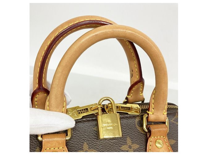 Louis Vuitton Monogram Speedy Bandoulière 20 Handtasche Braun - Ansicht 7