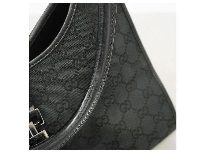 Bolsa Gucci GG Canvas Preto - vista 7