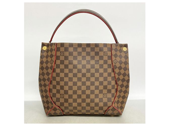 Borsa a tracolla Hobo Louis Vuitton Damier Caissa Damier ebene - vista 11