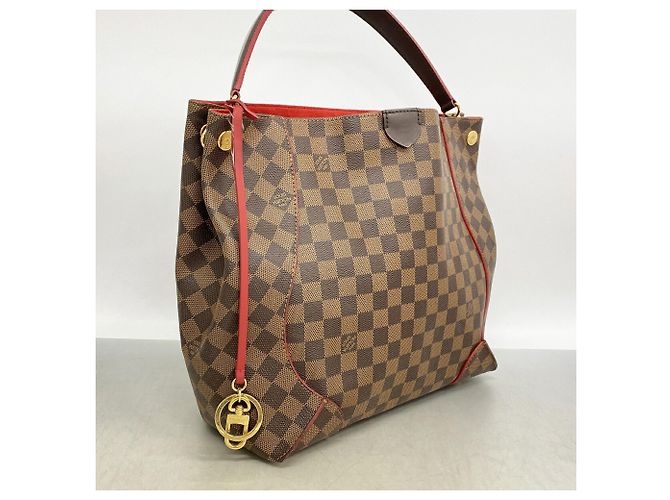 Borsa a tracolla Hobo Louis Vuitton Damier Caissa Damier ebene - vista 2