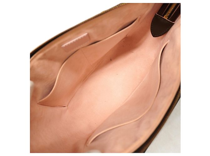 Borsa Louis Vuitton Damier Caissa Tote PM Rosa Damier ebene - vista 4