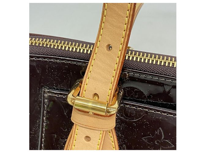 Borsa a tracolla Louis Vuitton Vernis Rosewood Avenue - vista 8