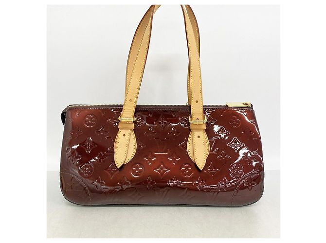 Borsa a tracolla Louis Vuitton Vernis Rosewood Avenue - vista 9