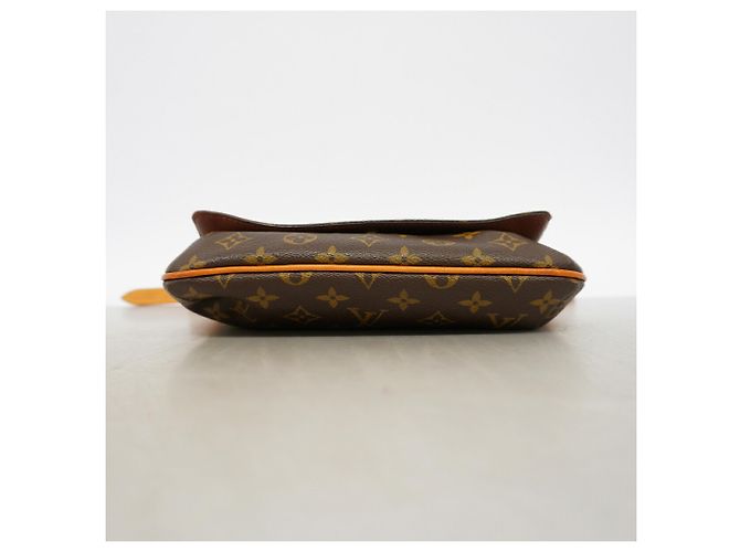 Borsa a tracolla Louis Vuitton Monogram Musette Tango Marrone - vista 3