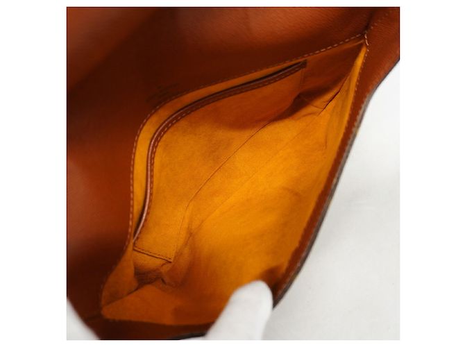 Borsa a tracolla Louis Vuitton Monogram Musette Tango Marrone - vista 4