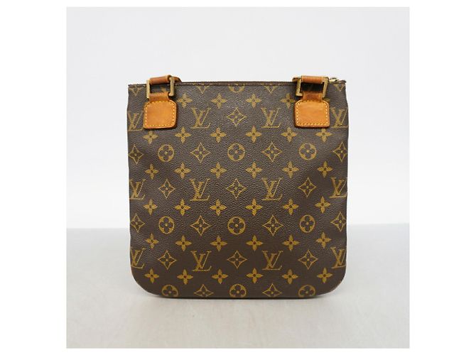 Borsa a tracolla Louis Vuitton Monogram Pochette Bosphore Marrone - vista 10