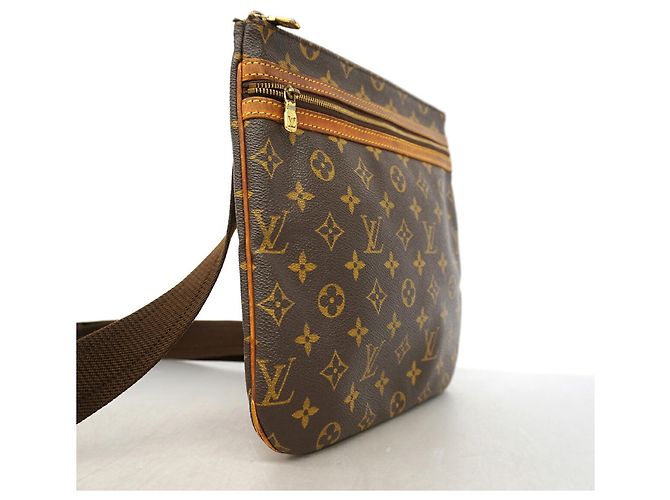 Borsa a tracolla Louis Vuitton Monogram Pochette Bosphore Marrone - vista 2