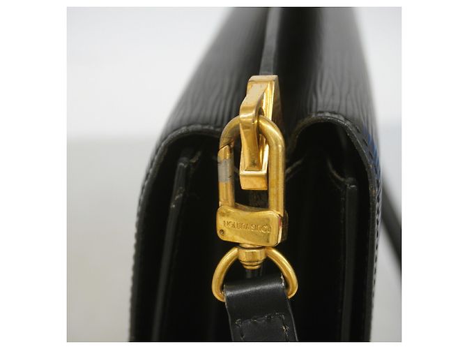Borsa a tracolla Louis Vuitton Epi Grenelle Nero - vista 7