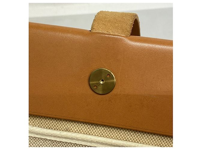 Hermès Herbag Cabas Toile H Natural Tote Bag - Ansicht 9