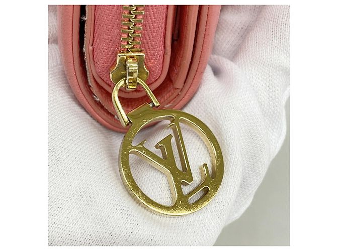 Louis Vuitton Monogram Embossed Portefeuille Lou Wallet Pink - Ansicht 7