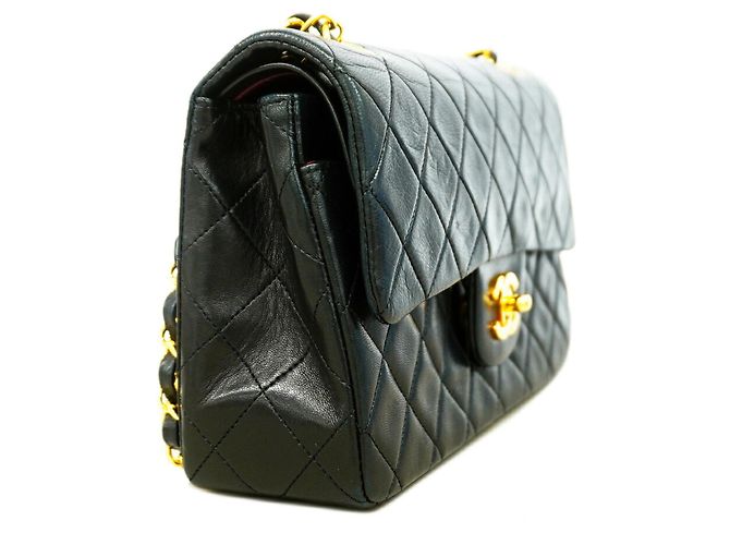 Borsa a tracolla Chanel Matelassé Nero - vista 2