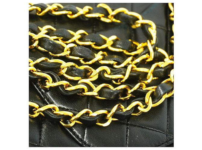 Borsa a tracolla Chanel Matelassé Nero - vista 9