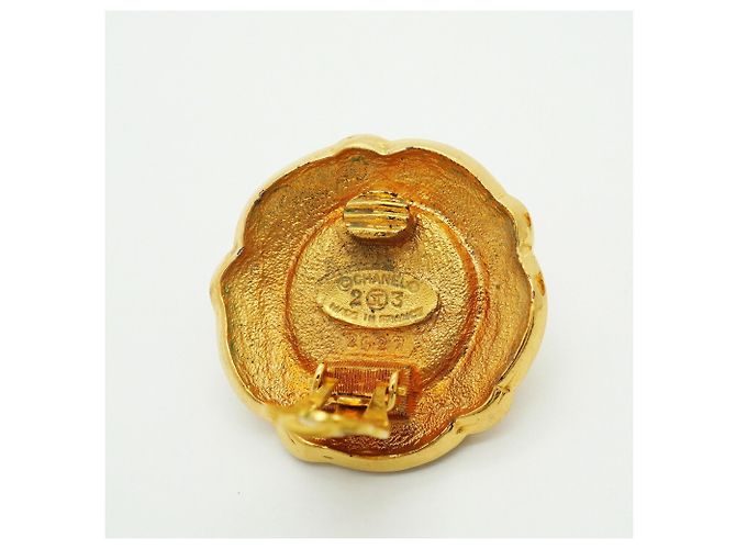 Orecchini a clip Chanel placcati oro D'oro - vista 4