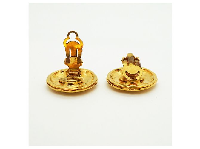 Orecchini a clip placcati oro Chanel D'oro - vista 3