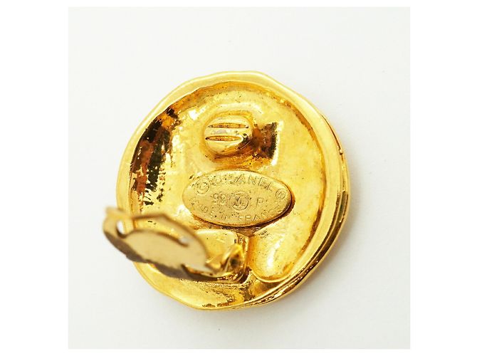Orecchini a clip placcati oro Chanel D'oro - vista 4