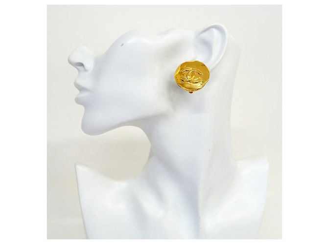 Orecchini a clip placcati oro Chanel D'oro - vista 5