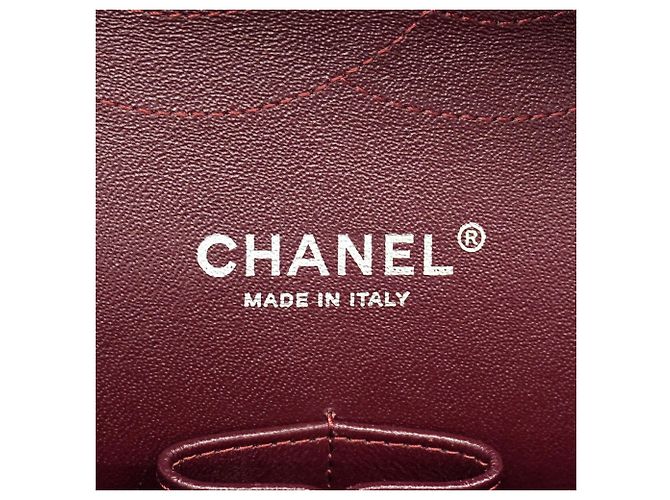 Borsa a tracolla Chanel in vitello grana nera Nero - vista 5