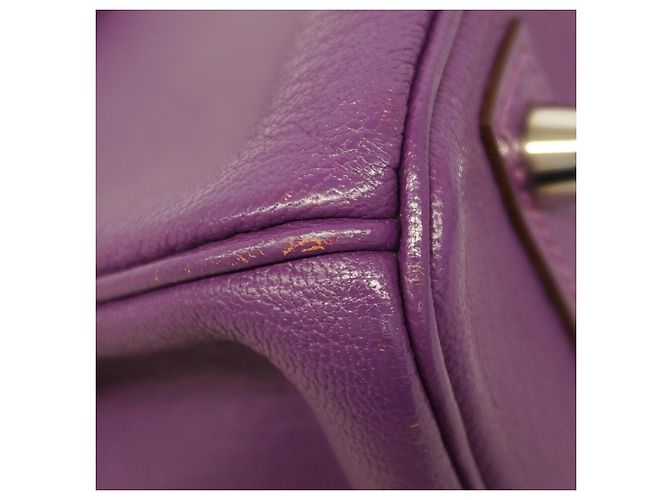 Hermès Borsa Hermes Birkin 30 Chevre Anemone - vista 6