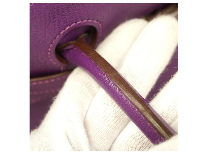 Hermès Borsa Hermes Birkin 30 Chevre Anemone - vista 9