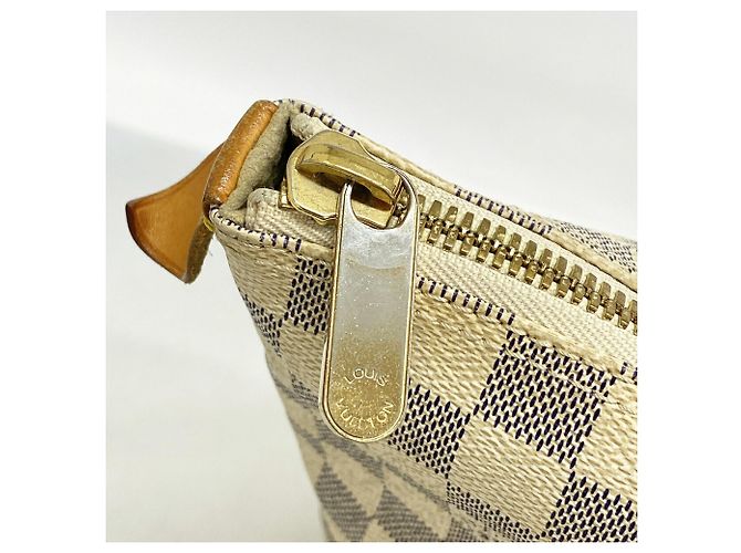 Louis Vuitton Damier Azur Saleya MM Tote Bag Weiß - Ansicht 9