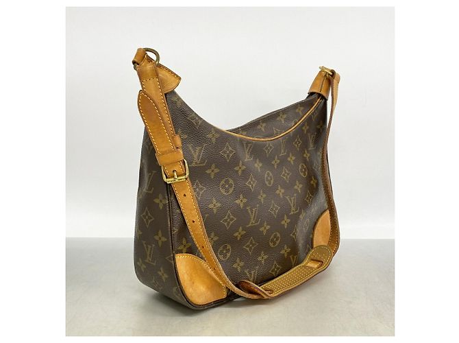 Borsa a tracolla Louis Vuitton Monogram Boulogne 30 Marrone - vista 2