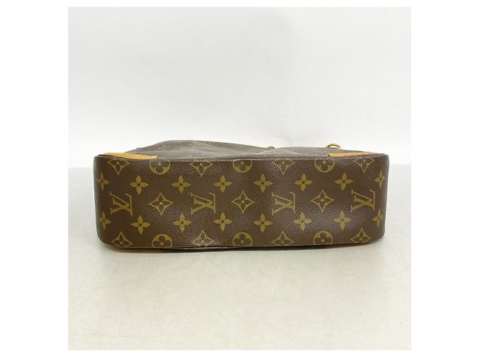 Borsa a tracolla Louis Vuitton Monogram Boulogne 30 Marrone - vista 3