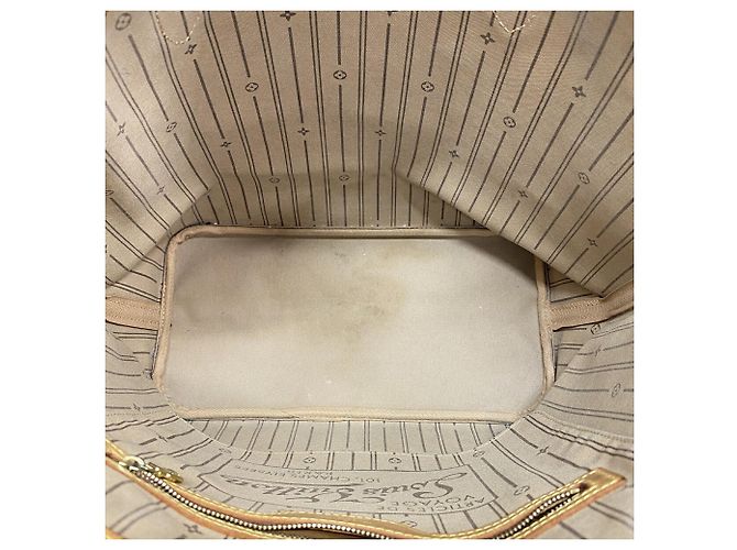 Louis Vuitton Monogram Neverfull MM Tote Bag Braun - Ansicht 4