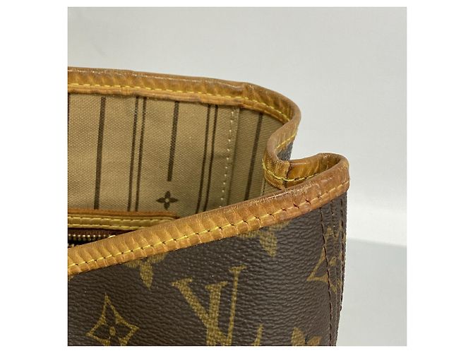 Louis Vuitton Monogram Neverfull MM Tote Bag Braun - Ansicht 6