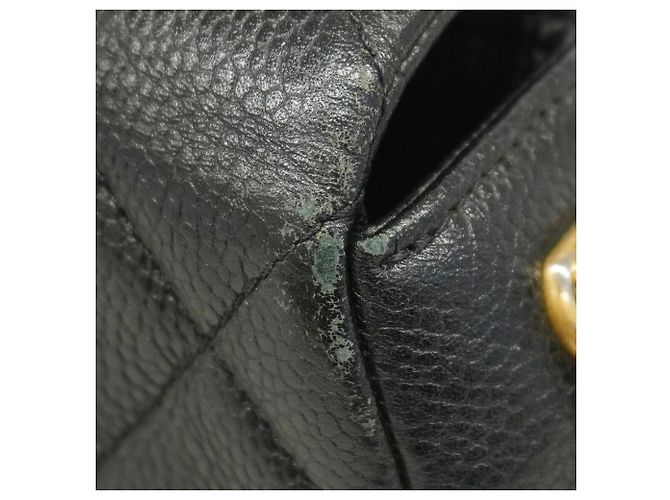 Chanel Matelassé Schultertasche mit Kette Schwarz - Ansicht 7