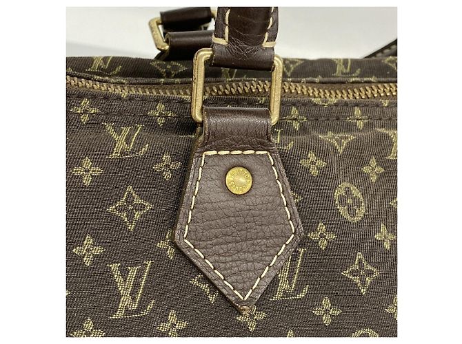 Bolso Louis Vuitton Monogram Mini Lin Speedy 30 Damier ebene - vista 10