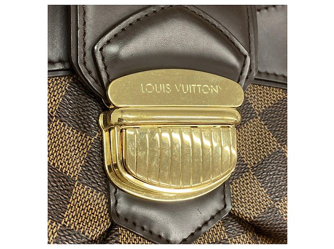 Borsa a tracolla Louis Vuitton Damier Sistina MM - vista 8