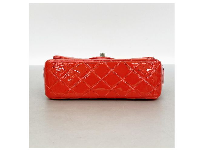 Chanel Matelassé Schultertasche mit Kette Rot - Ansicht 3