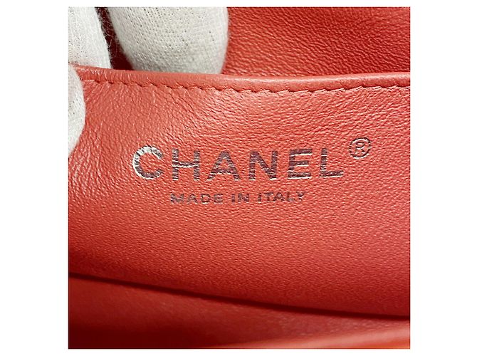 Chanel Matelassé Schultertasche mit Kette Rot - Ansicht 5