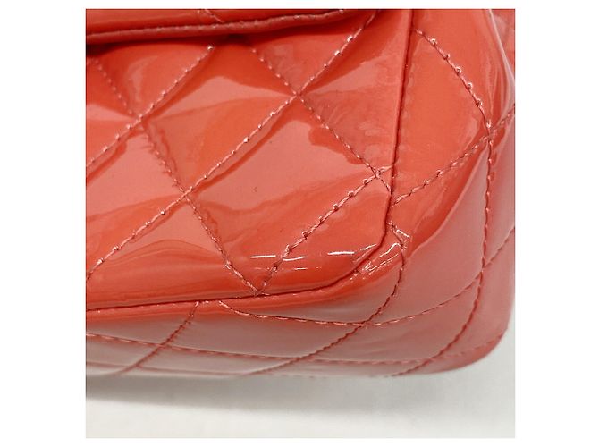 Chanel Matelassé Schultertasche mit Kette Rot - Ansicht 6