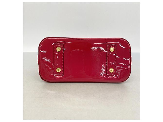 Borsa Louis Vuitton Alma BB Vernis Rosa - vista 3