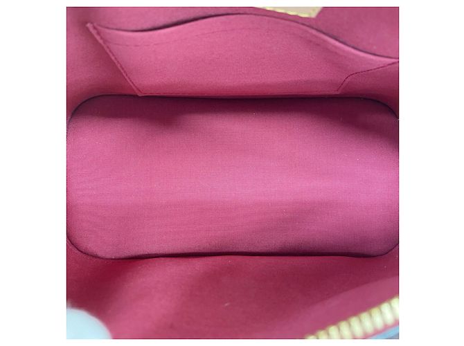 Borsa Louis Vuitton Alma BB Vernis Rosa - vista 4